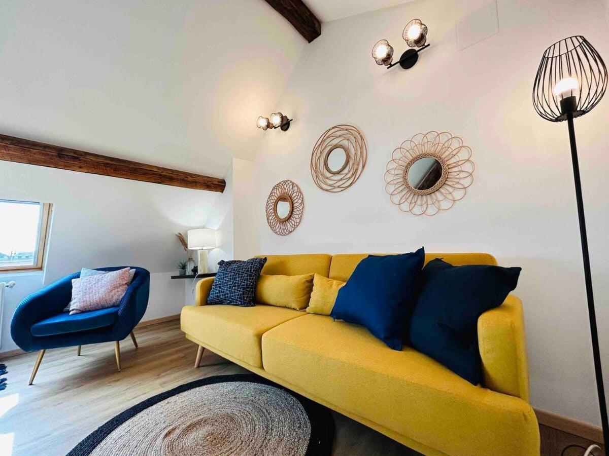 Apartamento Les Toits De Thillois Hypercentre Reims Exterior foto