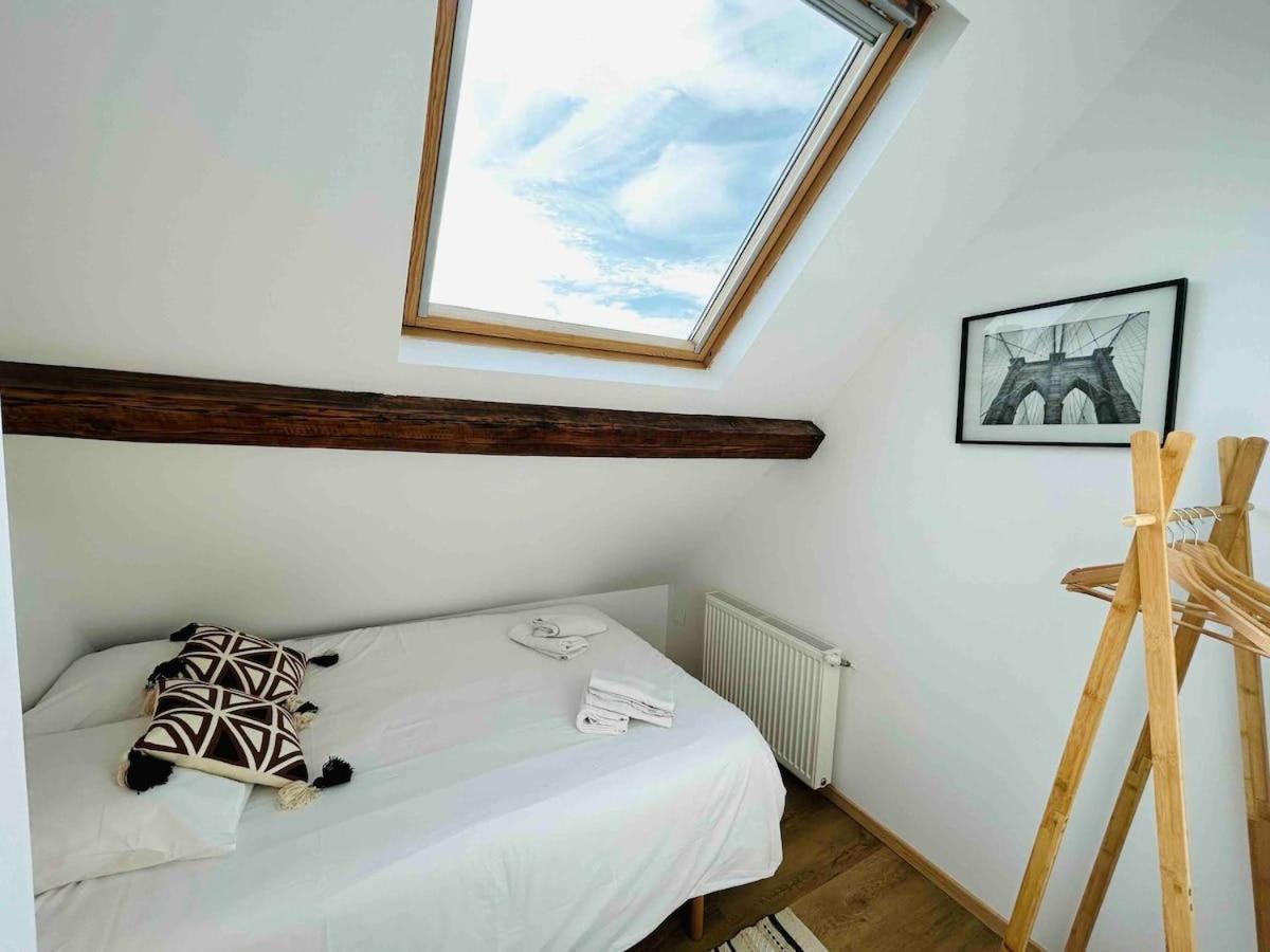 Apartamento Les Toits De Thillois Hypercentre Reims Exterior foto